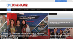 Desktop Screenshot of cinedominicano.com